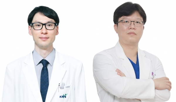 강원대병원 심장내과 서정훈 교수(왼쪽)·류동열 심장내과장