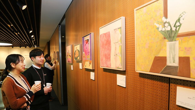 광동제약, '2019 복 받으세요! 황금돼지 展' 개최