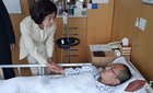 나경원 원내대표, 입원 중인 최대집 회장 위로 방문