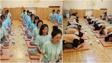 템플스테이와 정신건강 비례 관계 증명