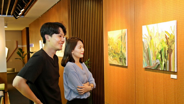 광동제약, 미술전시 '바람을 바라보다 전(展)' 개최