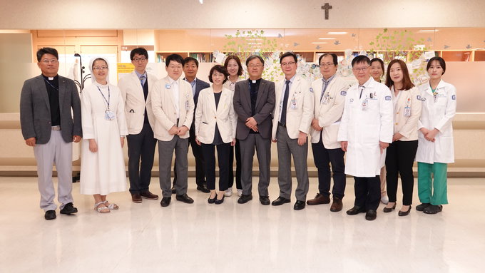 서울성모병원 방사선종양학과, 축복식 진행
