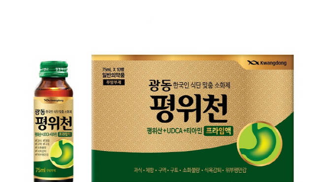 광동제약, UDCA·티아민질산염 더한 '평위천 프라임액' 출시