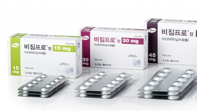화이자 비소세포폐암 치료제 '비짐프로' 급여 등재