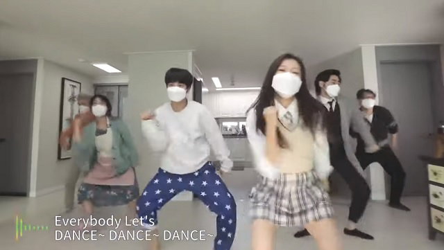 '집콕댄스' 영상 층간소음 논란에 보건복지부 사과