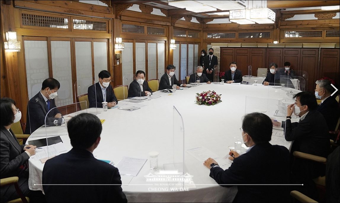 자료사진 병상 확충 TF 제1차 회의. ⓒkorea.kr 정책브리핑