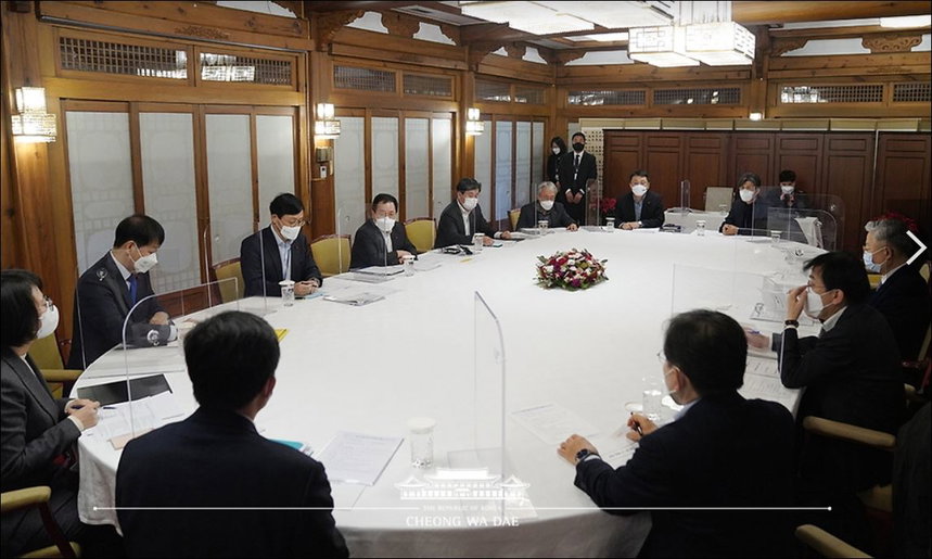 자료사진 병상 확충 TF 제1차 회의. ⓒkorea.kr 정책브리핑