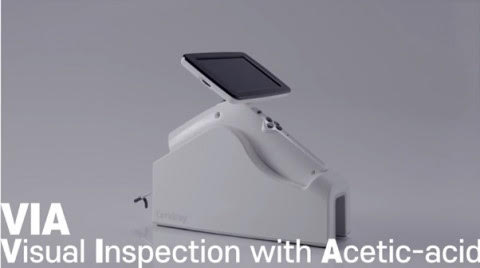 써비레이 AI는 VIA (Visual Inspection with Acetic-acid) 방식에 활용된다