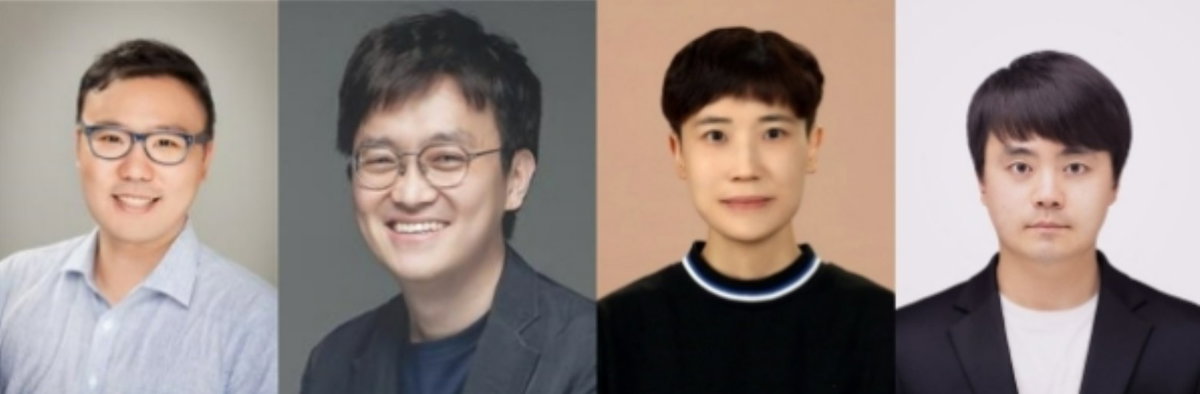 (좌측부터) 사경하 교수, 정석 교수, 이혜원 교수, 김현호 박사 =자료 고려대학교의료원 