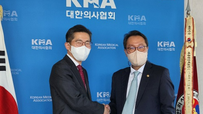 박민수 보건복지부 2차관 대한의사협회 방문