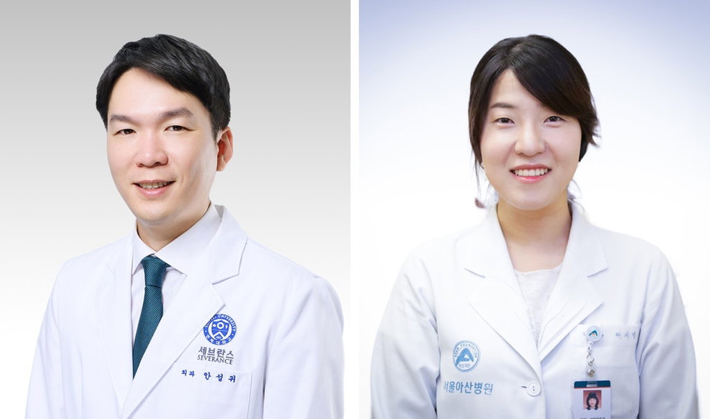 강남세브란스병원 유방외과 안성귀 교수, 서울아산병원 유방외과 이새별 교수(좌측부터).
