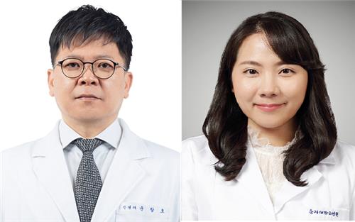 윤창호 교수, 윤지은 교수. 분당서울대병원 제공