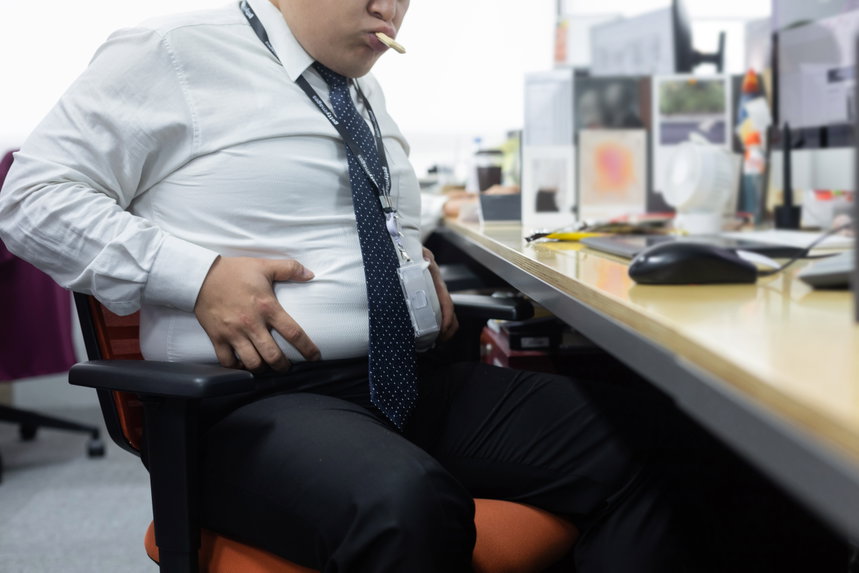 복부 지방이 많을수록 뇌 회색질의 총 용적이 작은 것으로 나타났다.