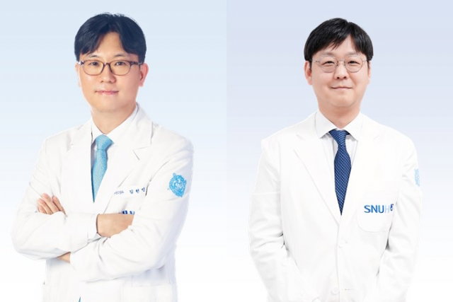 분당서울대병원 소아청소년과 김헌민 교수(좌), 조재소 교수(우)