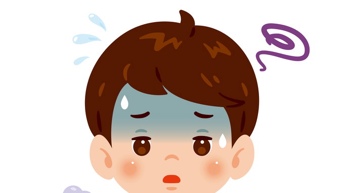 유난히 창백한 아이. '이것' 부족?