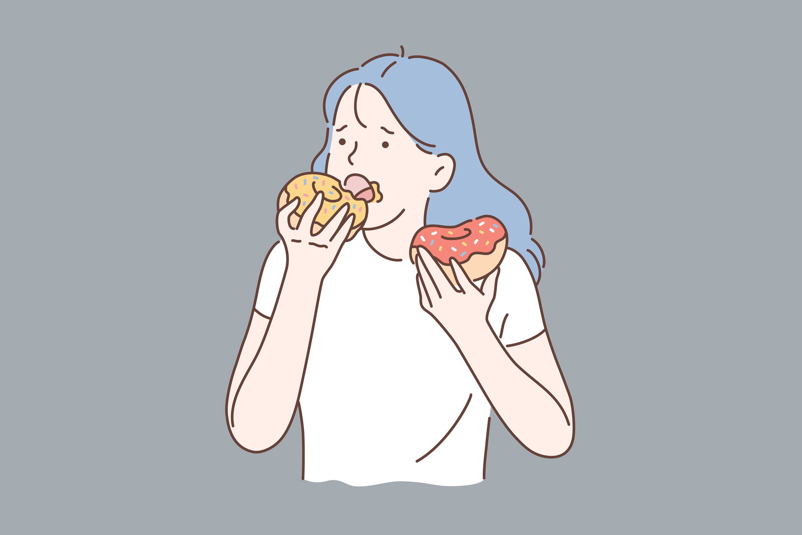 스트레스를 해소하기 위해 생기는 ‘쾌락적 식욕’은 단순히 맛있는 것을 먹는다고 쉽게 충족되지 않는다.