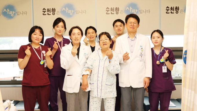 순천향대천안병원, 독립운동가 후손 뇌졸중 치료 무상 지원
