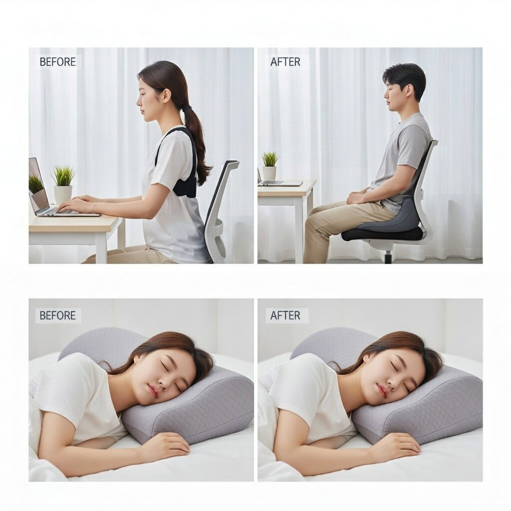 자세교정 아이템 `