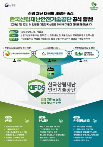 산림 재난 통합 대응&hellip; 한국산림재난안전기술공단 출범