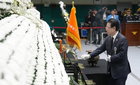 김영록, 완도 순직 소방관 추모…경선 일정 마무리
