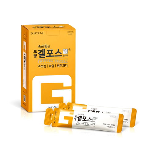 보령컨슈머, 겔포스엠 12포 대용량 출시…위장약 시장 판도 바꿀까