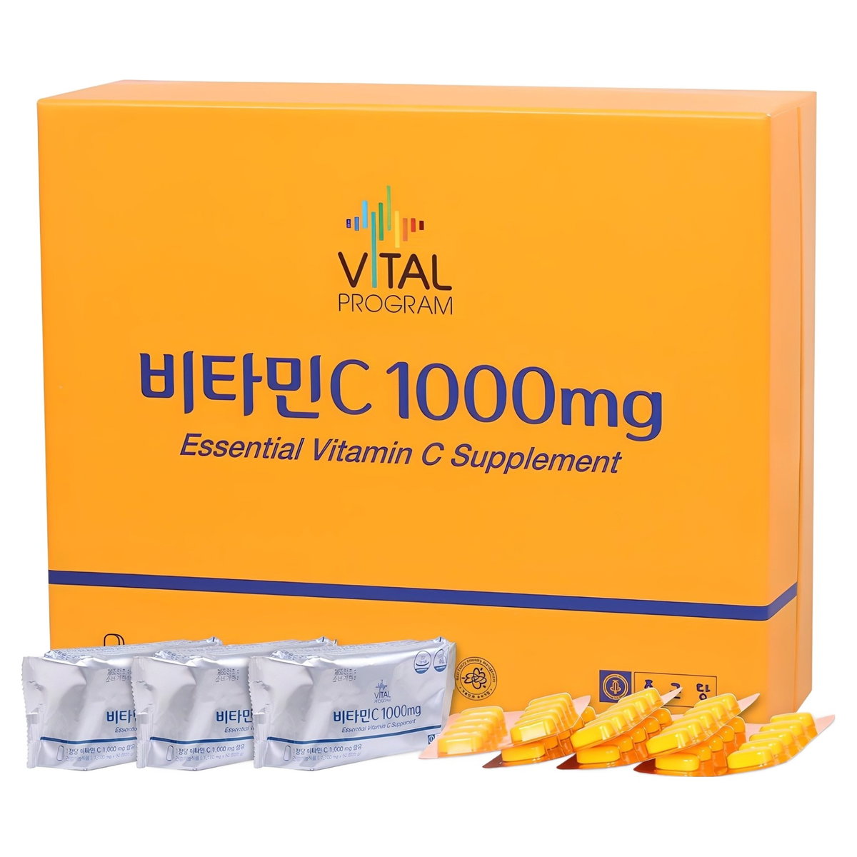 바이탈프로그램 정품 비타민C 1000mg, 600정, 1개