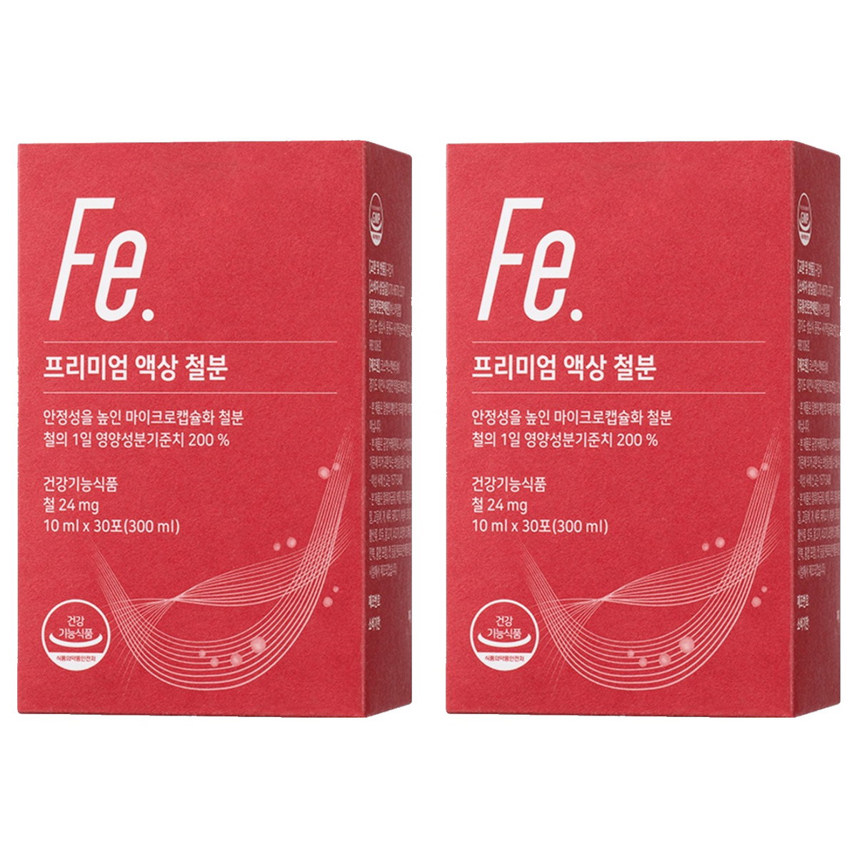 뉴트리모어 프리미엄 액상 철분, 300ml, 2개