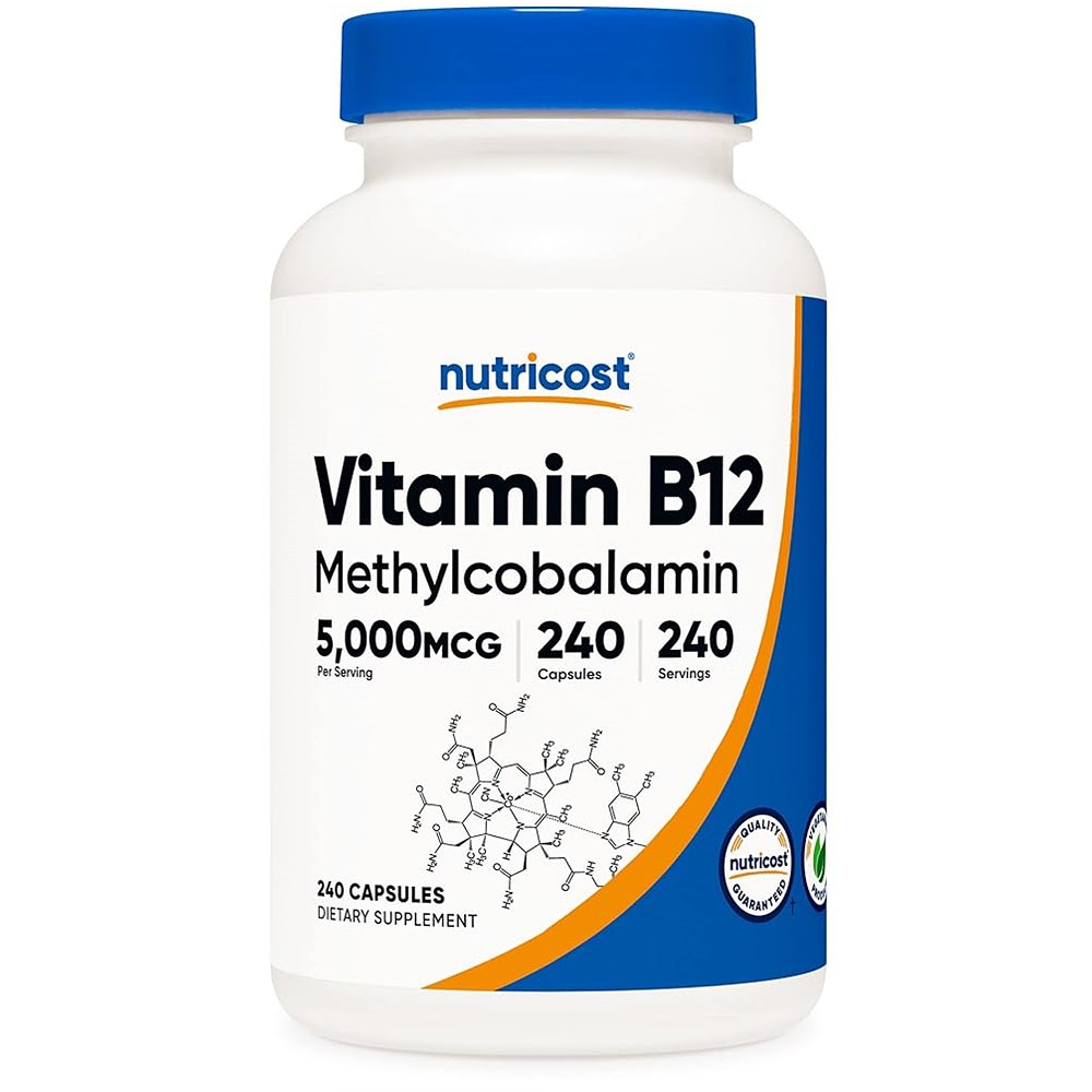 뉴트리코스트 비타민 B12 5000MCG 240캡슐, 240정, 1개