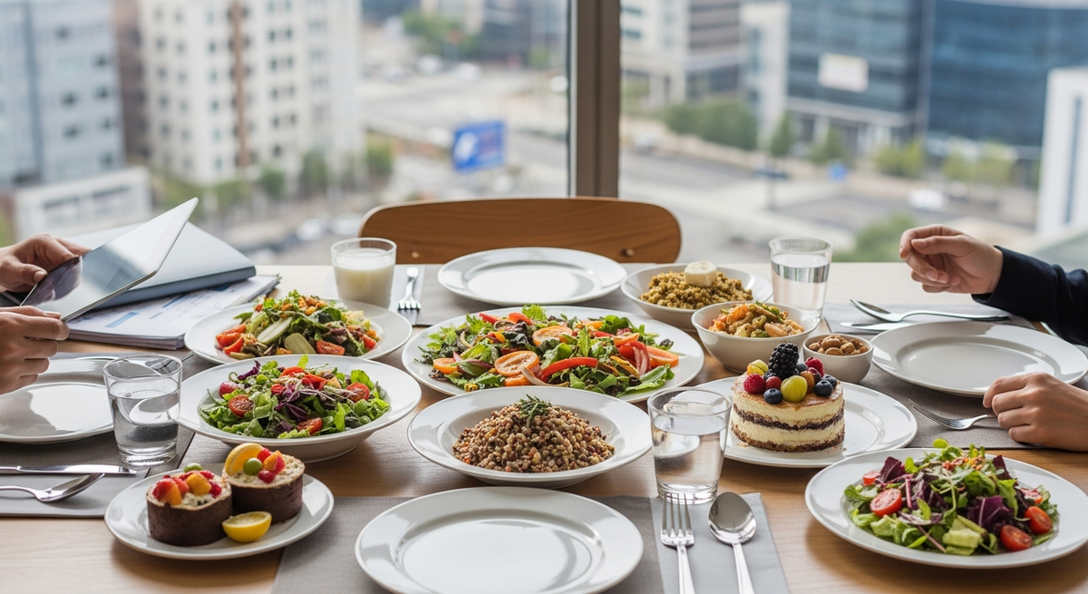 AI 생성: 맛과 영양 잡은 건강 식단