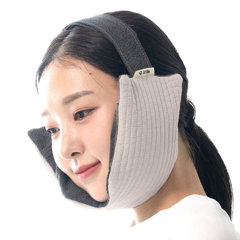 레드빈 팥으로 채운 턱관절 찜질팩, 1개