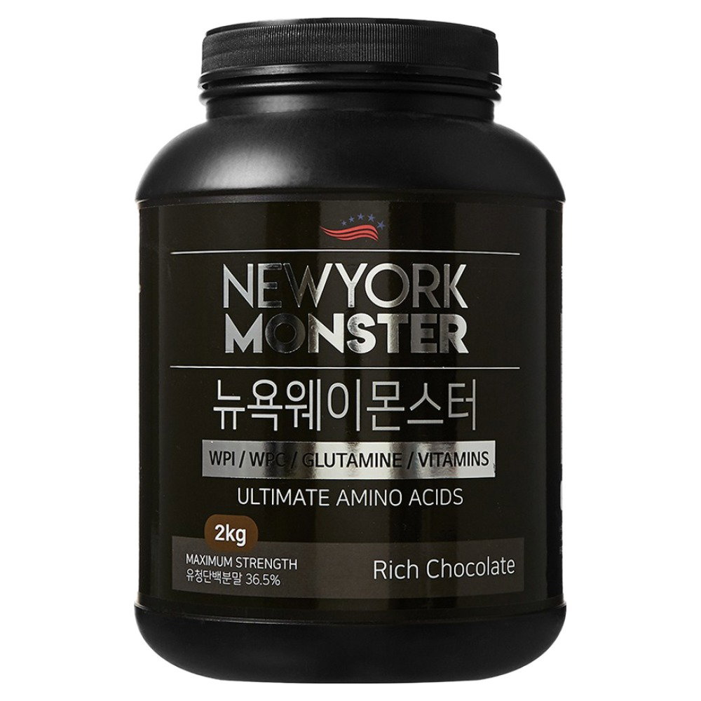 뉴욕웨이 몬스터 단백질보충제, 2kg, 1개