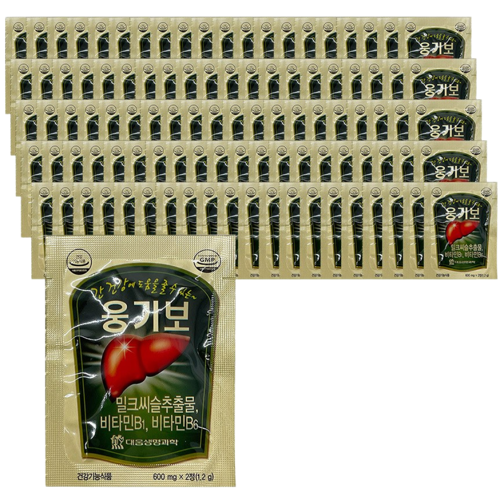 대웅생명과학 웅기보 간 피로회복 활력 에너지 밀크씨슬