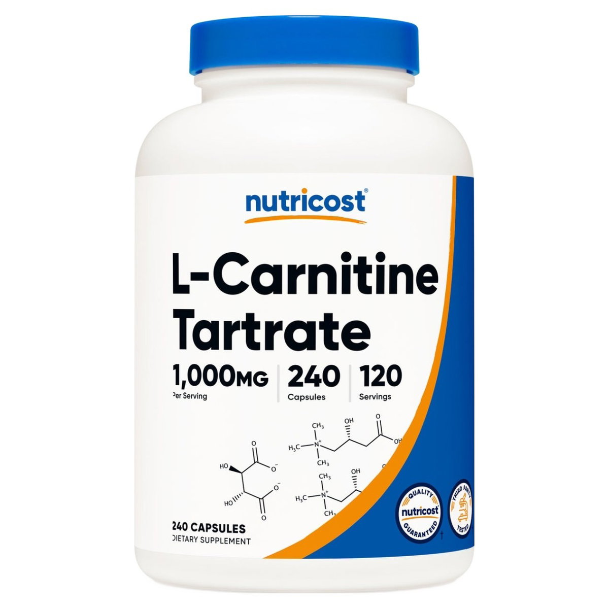뉴트리코스트 L-카르니틴 타르트레이트 1000mg 캡슐