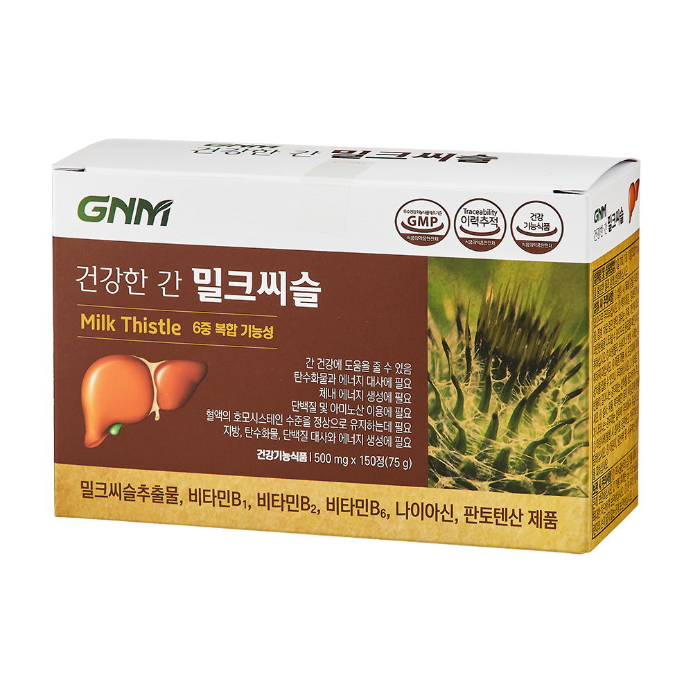 자연의품격 건강한 간 밀크씨슬 75g, 150정, 1개