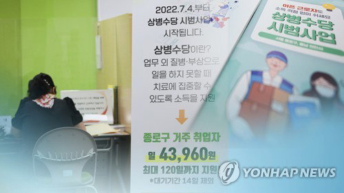 상병수당, 프리젠티즘 23.3%p 급감 '빈곤 방파제' 입증…2027년 전국 확대