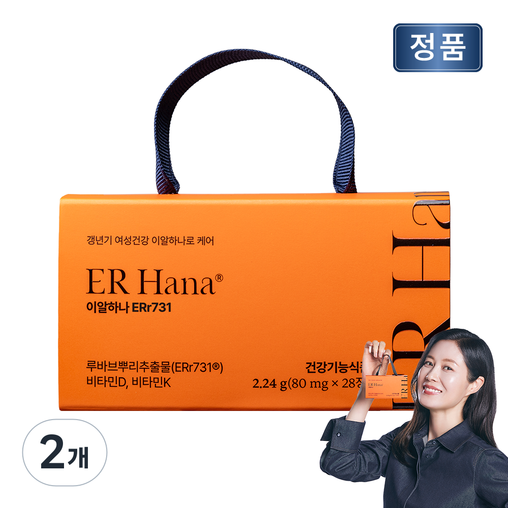 이알하나 ERr731 중년 여성 영양제, 2개, 28정