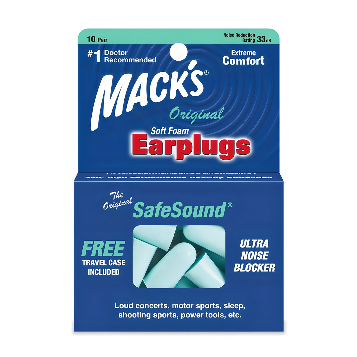 Macks 오리지널 귀마개