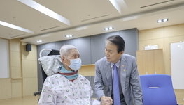 백수 참전용사 위문, 중앙보훈병원이 제시할 '끝없는 예우' 의료